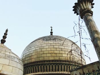 Low angle view of statue