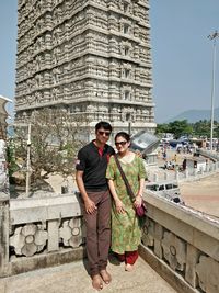 Portrait of smiling couple