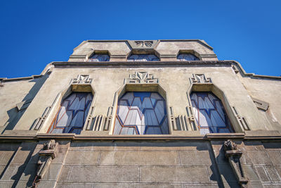 Low angle view of old building