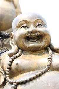 Close-up of buddha statue
