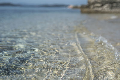 Close-up of water in sea