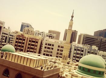 Buildings in city