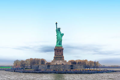 Statue of liberty against sky