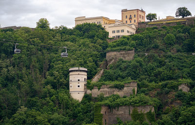 View of old ruins