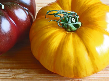 Close-up of pumpkin