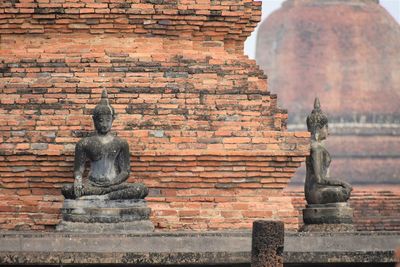 Ruins of wat mahathat in sukhothai, thailand