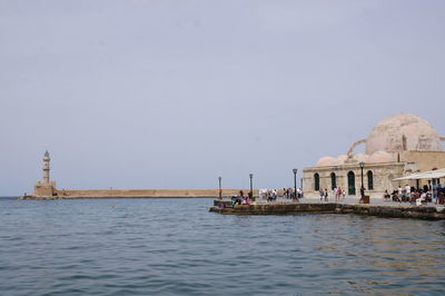 View of building at waterfront