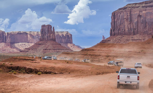 Panoramic view of landscape against sky