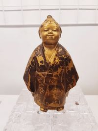 Statue of buddha in museum