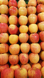 Full frame shot of candies for sale in market