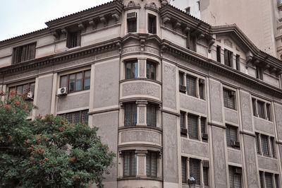 Low angle view of building against sky