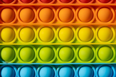 Full frame shot of multi colored candies