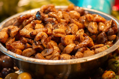 Close-up of food in plate