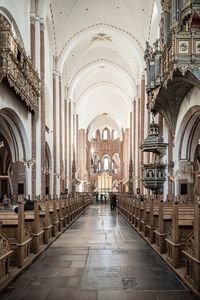 Interior of church