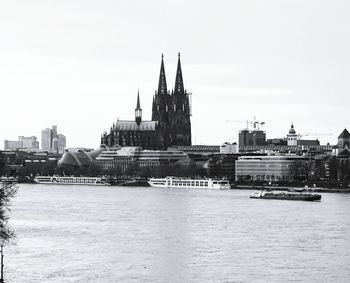 View of buildings at waterfront