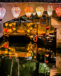 Boats in canal