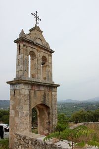 View of bell tower against sky