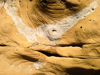 Close up of rock formation