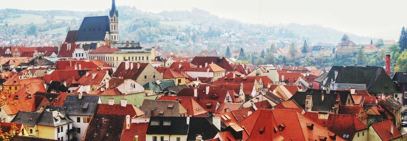 View of cityscape against sky