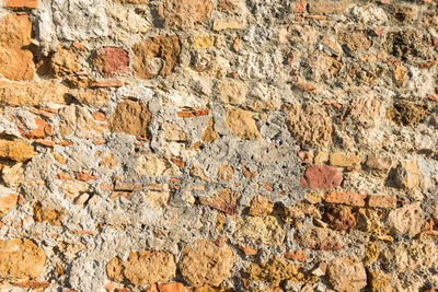 Full frame shot of weathered wall