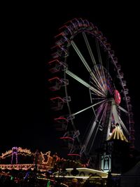 Ferris wheel at night