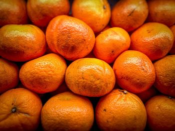 Full frame shot of oranges