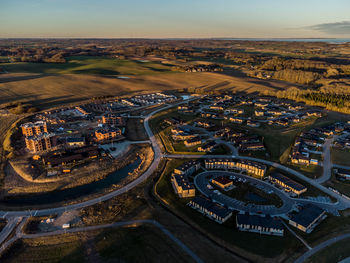 New residential area outside odder