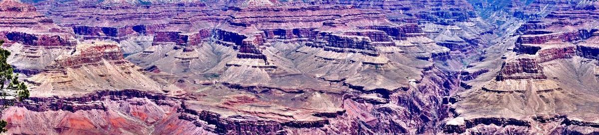 Full frame shot of rock formations