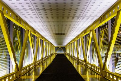 Corridor of building