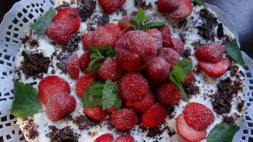 Close-up of strawberries