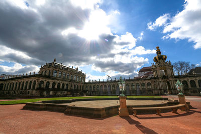 View of historical building against sky