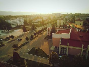 Buildings in city