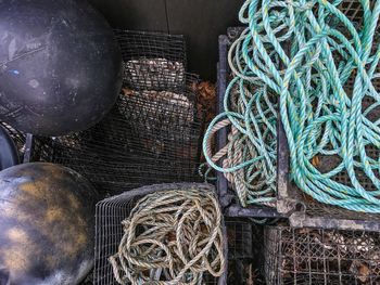 Stack of fishing net