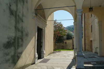 Church of san martino in pianello del lario, como, lombardy, italy.