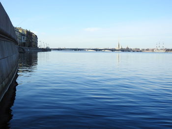 Scenic view of river against sky