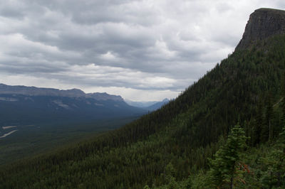 Scenic view of mountains