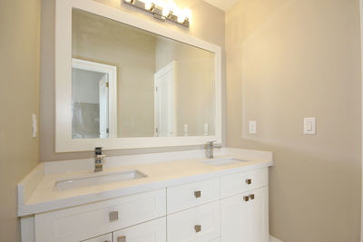 Interior of bathroom