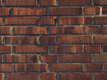 Full frame shot of brick wall