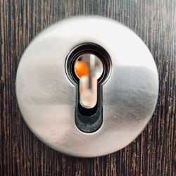 High angle view of candles on table