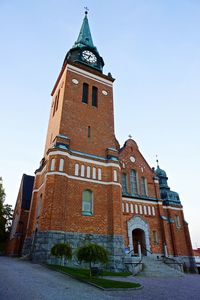 Low angle view of church