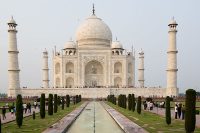 View of historical building against clear sky