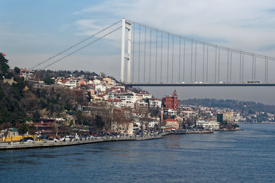 View of city at waterfront