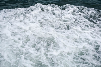 Close-up of wave in sea