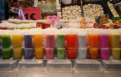 Containers for sale in shop