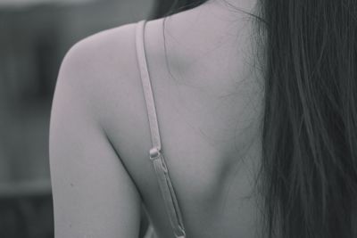 Close-up of woman wearing hat