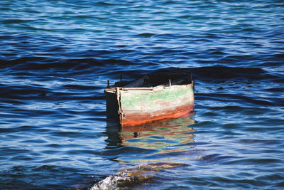 Old abandoned boat