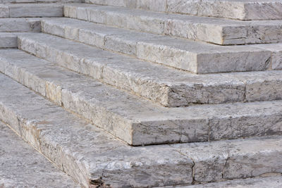 Close-up of stone steps