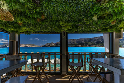 Scenic view of beach