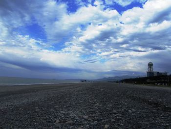 Scenic view of cloudy sky