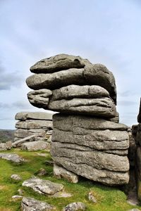 Rocks on rock formation